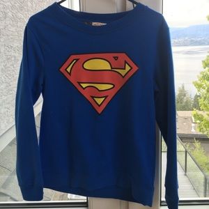 super man sweatshirt